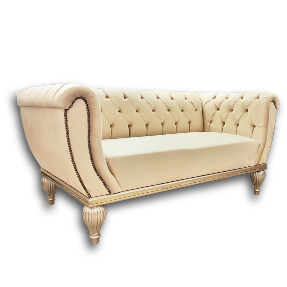 Oak Chesterfield Sofa