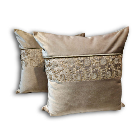Embroidered Deck Cushions