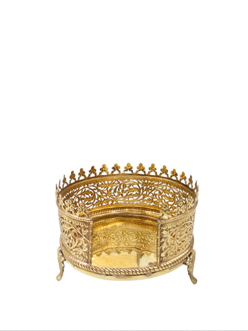 Plates Holder Brass Al Kanooz